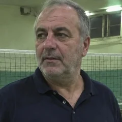 Foto di Marco Bellini, allenatore di pallavolo