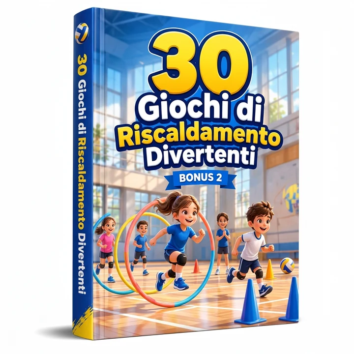 Mockup del bonus: 30 Giochi di Riscaldamento Divertenti
